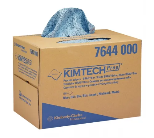 Протирочные салфетки Kimberly-Clark Kimtech - Упаковка BRAG* Box / Синий