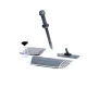 Комплект Vikan EasyShine Kit для полировки с гибкой рамкой для мопа, 605 мм