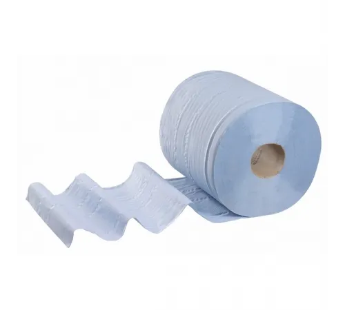 Протирочные салфетки Kimberly-Clark WYPALL* L20 ESSENTIAL - Рулон с центральной подачей / Синий /38 x 19.5 cm