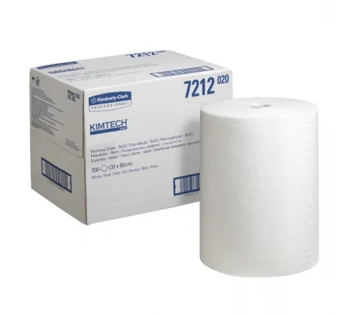 Полировочные салфетки Kimberly-Clark Kimtech - Сменный блок / Белый