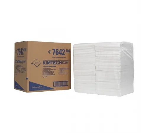 Протирочные салфетки Kimberly-Clark Kimtech- Сложенные в 1/4 / Белый