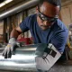 Перчатки Kimberly-Clark  KleenGuard® G60 Endurapro™ , стойкие к порезам (5 уровень) - Индивидуальный дизайн для левой и правой руки / Серый и черный /