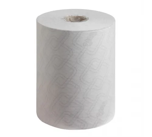 Бумажные полотенца Kimberly-Clark  в рулонах Scott® Essential SlimRoll белые однослойные (6 рулонов х 190 метров)