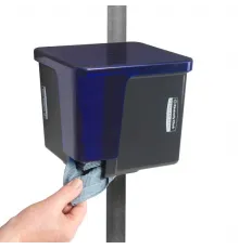 Диспенсер Kimberly-Clark  серый для салфеток сложенных вчетверо