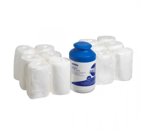 Протирочные салфетки Kimberly-Clark KIMTECH WETTASK Маленькие рулоны + ведро / Белый