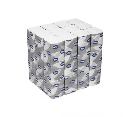 Туалетная бумага Kimberly-Clark  в пачках Kleenex двухслойная (36 пачек x 200 листов)