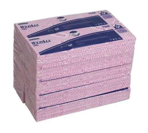 Салфетки WYPALL Wypall X80 - Сложенные / Красный