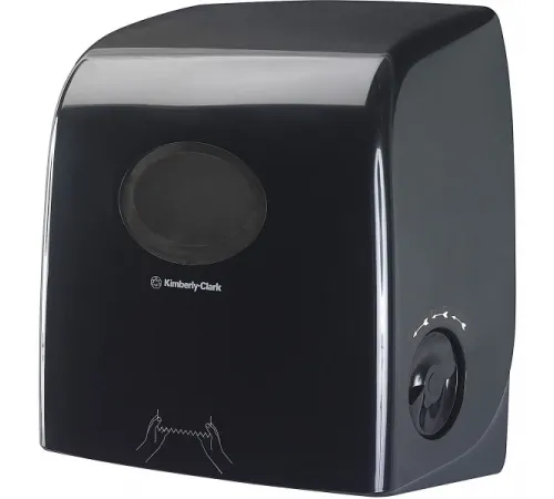 Диспенсер Kimberly-Clark AQUARIUS* SLIMROLL*  для рулонных бумажных полотенец - Черный /новый