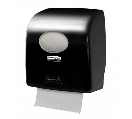 Диспенсер Kimberly-Clark AQUARIUS* SLIMROLL*  для рулонных бумажных полотенец - Черный /новый