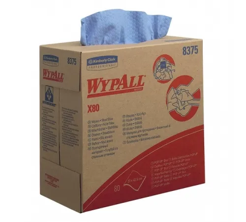Салфетки WYPALL Wypall X80 - Голубой/ Синий