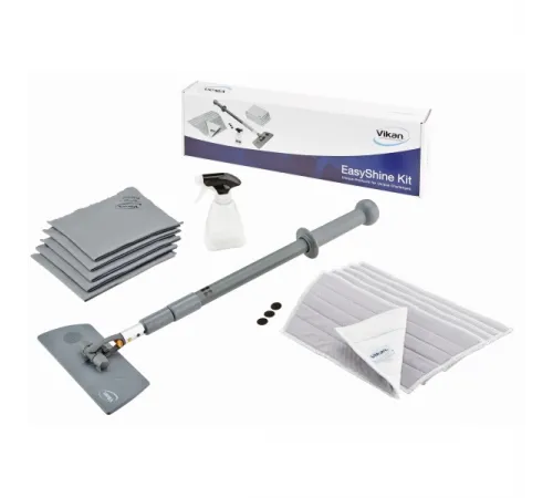 Комплект Vikan EasyShine Kit для полировки с гибкой рамкой для мопа, 605 мм