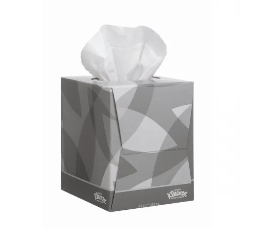Косметические салфетки Kimberly-Clark KLEENEX®  для лица - В кубе / Белый