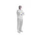 Комбинезон Kimberly-Clark KLEENGUARD®A8 Воздухонепроницаемый  для защиты от брызг и твердых частиц с высоким воротником / Белый / 2XL