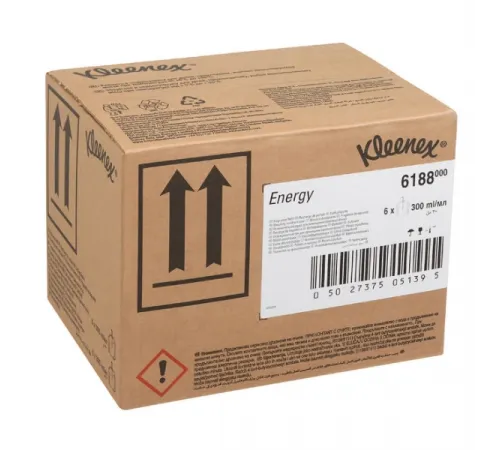 Освежитель воздуха Kimberly-Clark  KLEENEX® Аромат Energy - Сменный блок / Прозрачный /300 ml