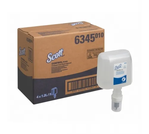 Мыло пенное Kimberly-Clark  в кассетах Scott Control (4 кассеты x 1.2 литра)