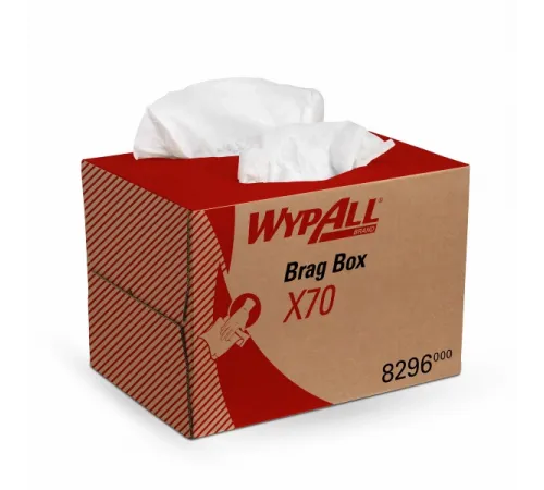 Салфетки WYPALL Wypall X70- коробке BRAG* / Белый