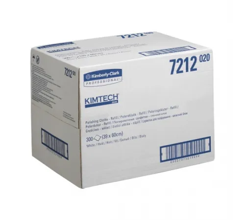 Полировочные салфетки Kimberly-Clark Kimtech - Сменный блок / Белый