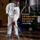 Комбинезон Kimberly-Clark  KLEENGUARD® A40 REFLEX Воздухопроницаемый  для защиты от брызг и твердых частиц с капюшоном / Белый / Размер: 3XL