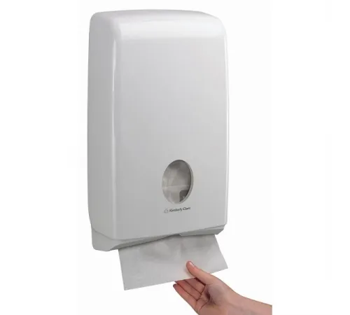 Диспенсер Kimberly-Clark Aquarius™  компактный для бумажных полотенец в пачках Slimfold 5856