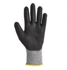 Перчатки Kimberly-Clark KleenGuard® G60 Endurapro™ , стойкие к порезам (5 уровень) - Индивидуальный дизайн для левой и правой руки / Серый и черный /