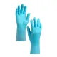 Нитриловые перчатки Kimberly-Clark KleenGuard® G10 Blue Nitrile - 24см, единый дизайн для обеих рук / Синий / XS