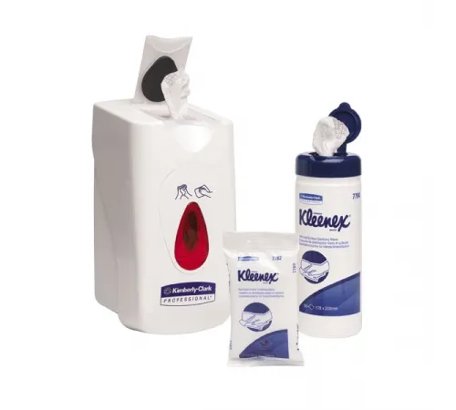 Диспенсер Kimberly-Clark  для протирочных салфеток - Маленький рулон / Белый