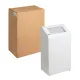 Мусорное ведро Kimberly-Clark металлическое белое, 60 л