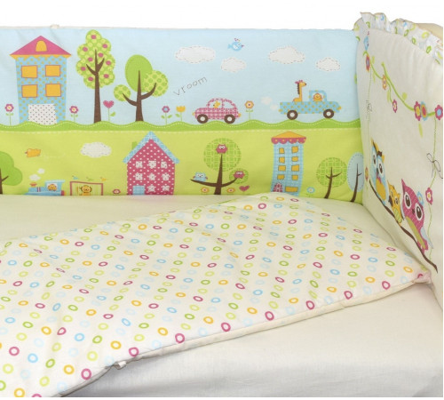 Бортики в кроватку L`Abeille Flip Flap