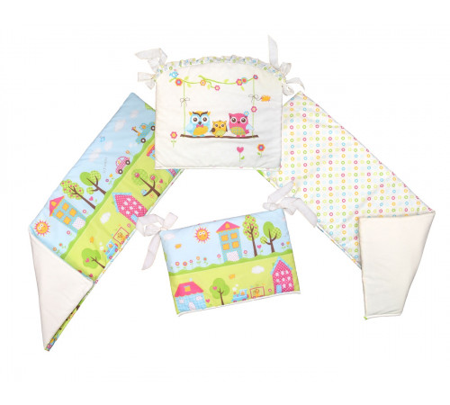 Бортики в кроватку L`Abeille Flip Flap
