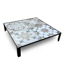 Подставка фуршетная 40*40*9 см. черный Domino Abert (плитка 73507,73504,73505,73506) /1/