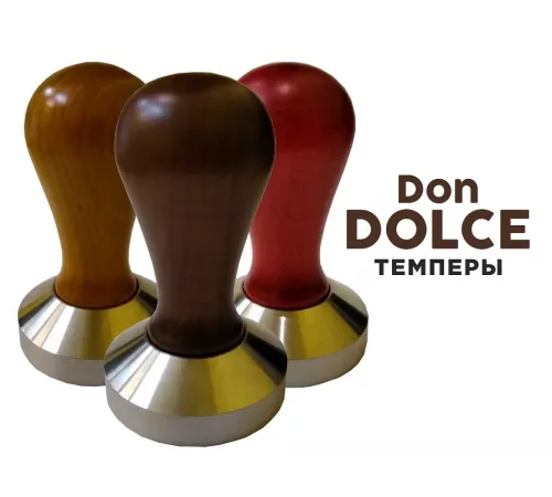 Темпер для кофе Don Dolce 57 мм. венге, дерево/нерж. /1/