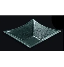 Салатник квадр. 130*130 мм. h=35 мм. прозр. стекло 3D /1/16/ АКЦИЯ