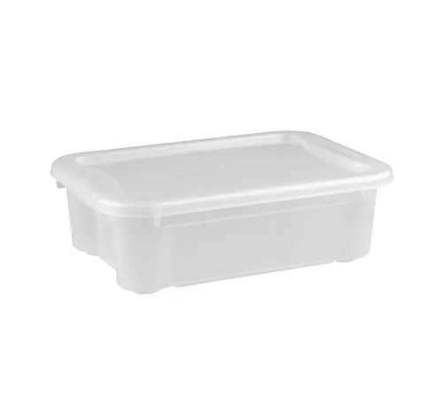 Контейнер для продуктов прямоуг.  2,8 л. 27,3*19*8,8 см. п/п Кристалл  /1/30/