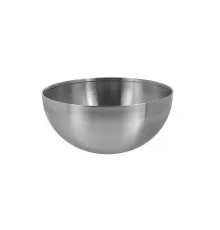 Миска  0,7 л. d=15 см. h=7 см. полусферическая, нерж. MGsteel /1/