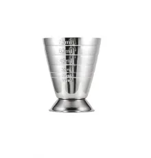 Джиггер 15-75 мл. d=51 мм. h=67 мм. нерж. с делениями MGsteel /1/144/