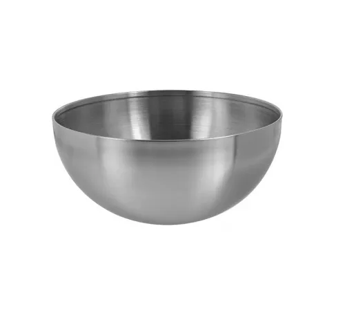 Миска  1,9 л. d=20 см. h=9 см. полусферическая, нерж. MGsteel /1/