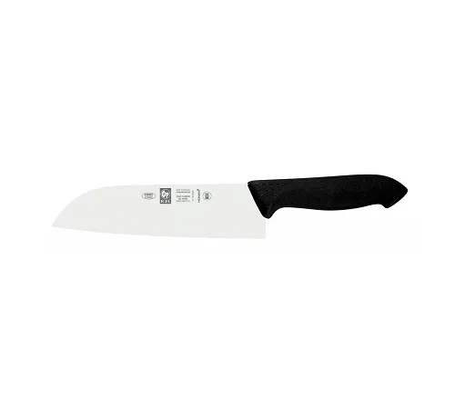 Нож японский Santoku 180/300 мм. черный HoReCa Icel /1/6/