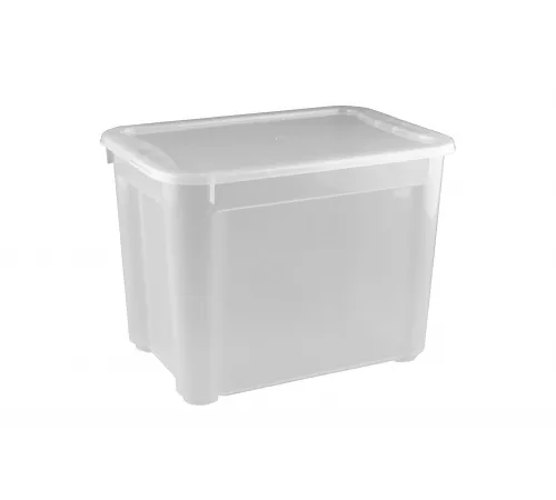 Контейнер для продуктов прямоуг. 22 л. 38,9*27,5*28,6 см. п/п Кристалл  /1/5/