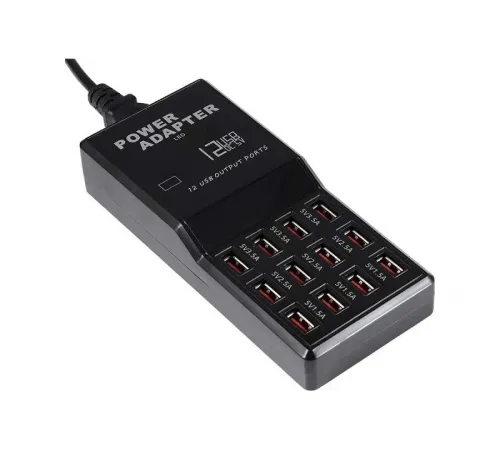 Зарядная станция для ламп на 12 USB-портов (5V-12A) /1/