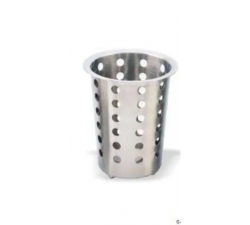 Емкость для столовых приборов (стакан) d= 95 мм. h=130 мм. перфор. нерж. MGsteel /1/6/48/