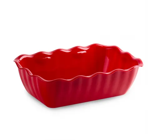Салатник 175*260 мм. 2000 мл. h=80 мм. прямоугольный, красный Cambro  /1/6/