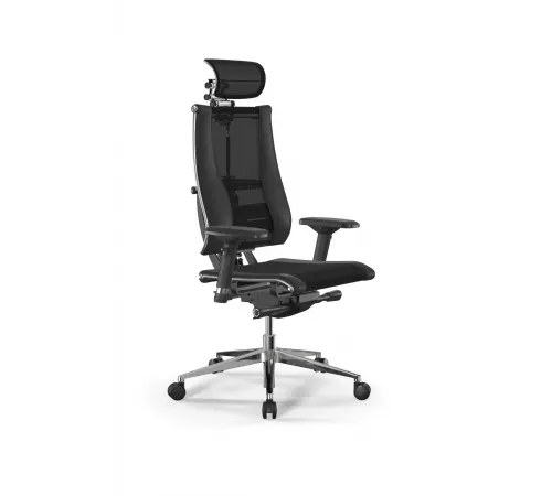 Кресло МЕТТА
 Y 4DT B2-14D - YM93+Infinity /Kc09/Nc09/D04P/H13mM-3D(M26.B32.G25.W03) (Черный)
