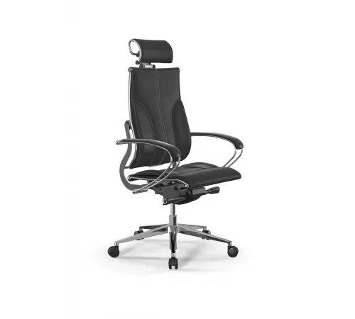 Кресло МЕТТА
 Move B2-10K - Infinity /Kc06/Nc06/K2cL/H2cL-3D(M26.B32.G25.W03) (Черный (бежевая строчка))