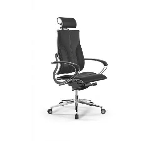Кресло МЕТТА
 Move B2-10K - Infinity /Kc06/Nc06/K2cL/H2cL-3D(M26.B35.G25.W04) (Черный (бежевая строчка))