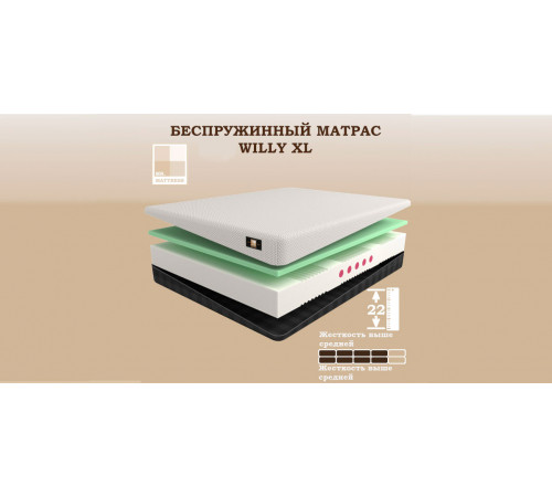 Матрас Willy XL 80х190
