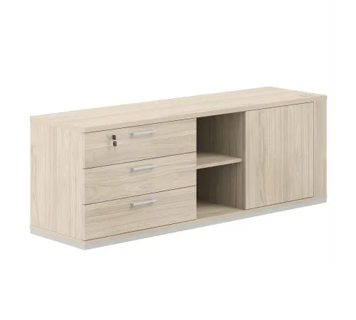 AG.295.AR.AR.AR.L / Тумба опорная 1638х450х580, левая / корпус:ак.равелло, топ/дно:ак.равелло, фасады:ак.равелло