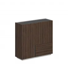 OL-20-17.DT.DT.DT.R / Шкаф 1600x550x1520, правый / корпус: дуб табак, фасады: дуб табак