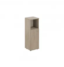 Шкаф средний с нишей 400х400х1200, 1 дв., з.ст HDF, левый