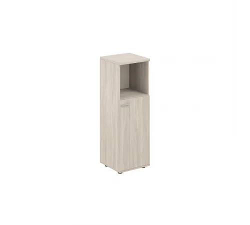 Шкаф средний с нишей 400х400х1200, 1 дв., з.ст HDF, правый