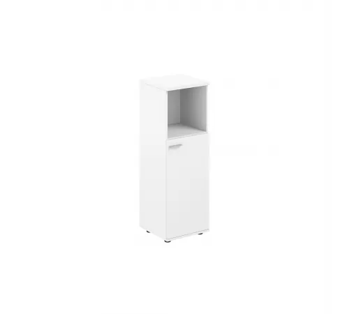 Шкаф средний с нишей 400х400х1200, 1 дв., з.ст HDF, правый
